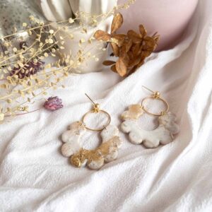 Cherry Blossom Charms weiss und gold