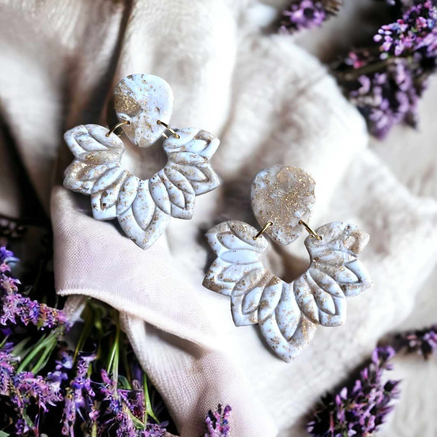 Blossom Bling weiss und gold