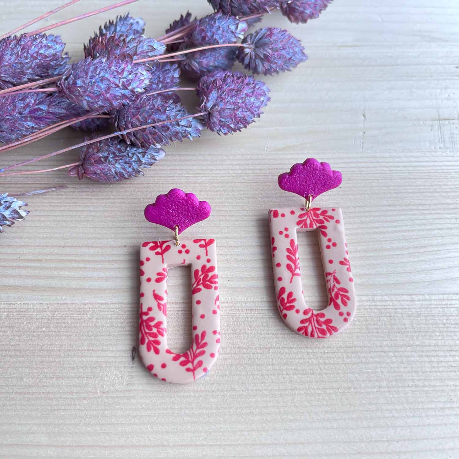 Flower Charm fuchsia
